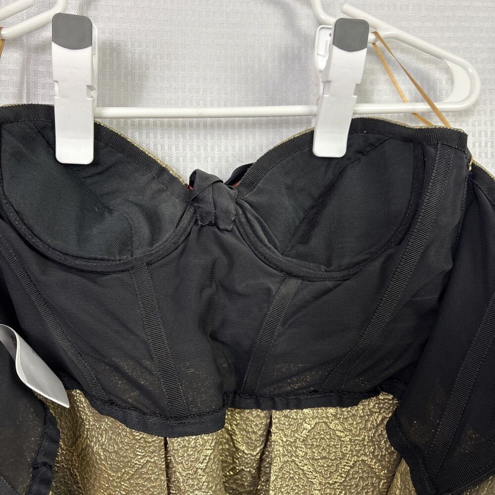 Stella McCartney Sparkle Bow Silk Blend Top Blouse Womens size 40 Party Event - Picture 7 of 10